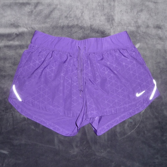 Nike Pants - Nike Dri-Fit Geometric Print Running Shorts Sz M